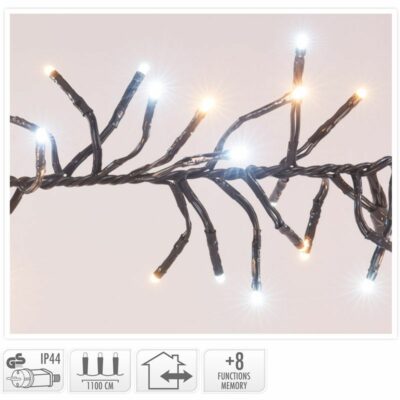 Clusterverlichting - 1512 LED - 2-kleuren: wit + warm wit