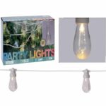 Feestverlichting - 20 lamps - helder - warm-wit