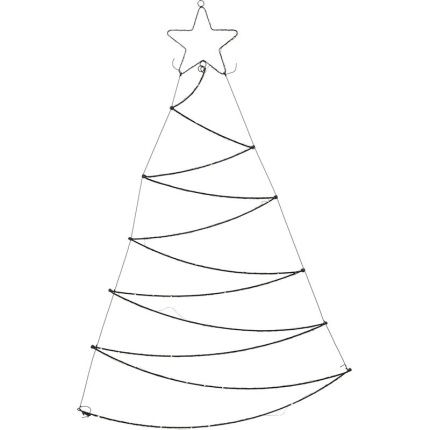Decorativelighting Verlichte Kerstboom - Wanddecoratie - 110Cm