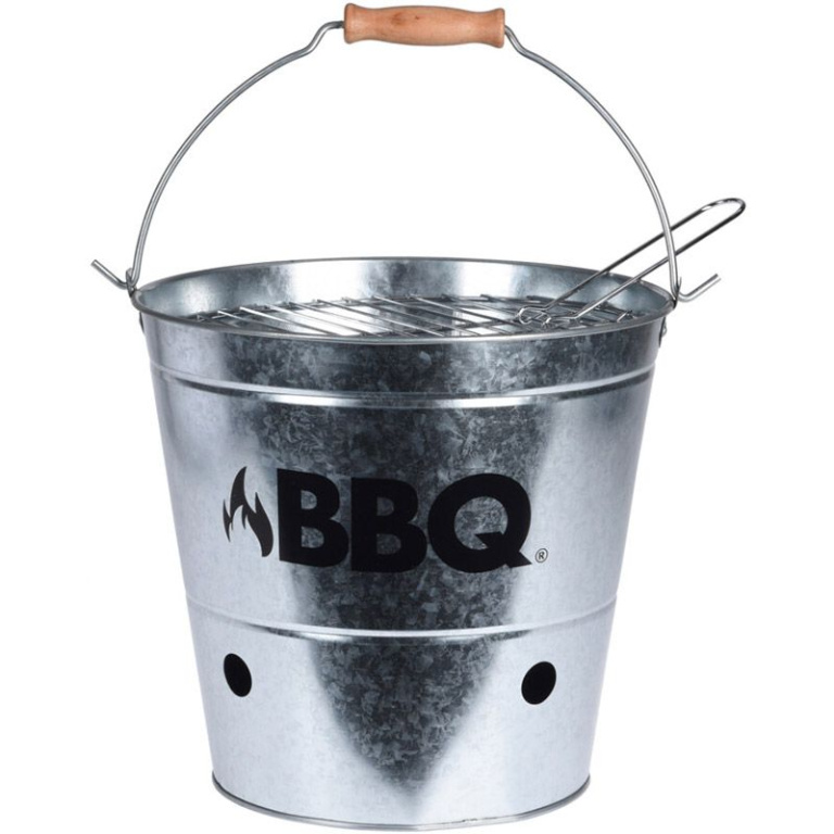 BBQ Emmer Zink – Handige Tuinbarbecue Accessoire
