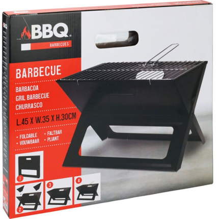 Bbq Opvouwbare Barbecue - Inklapbaar - Voor Camping, Strand  En Park