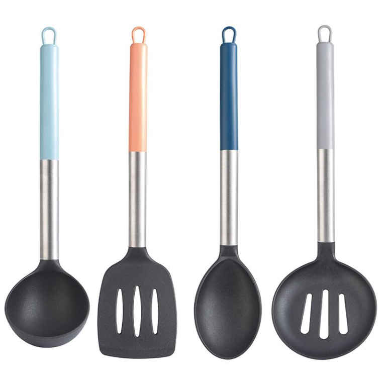 Bergner Nordica Keukengerei Set – 4-Delig, Modern, Veilig & Non-Scratch