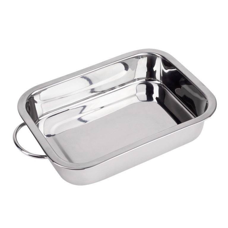 Renberg Lasagneschaal – 32x23 cm RVS | Oven- en Koelkastgeschikt, Duurzaam & Stijlvol