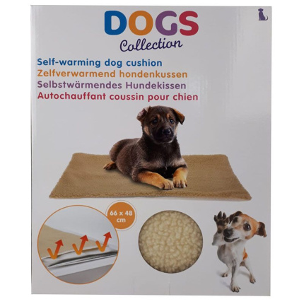 Dogs Collection Hondenkussen - Zelfverwarmend - Schapenwol