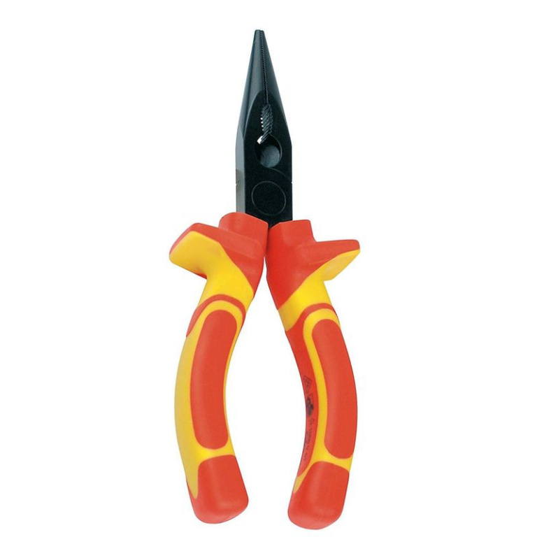 Brüder Mannesmann VDE Telefoontang Recht 160mm – Green Line Serie | Professionele Kwaliteit, Veilig tot 1000V, Ergonomisch & Duurzaam