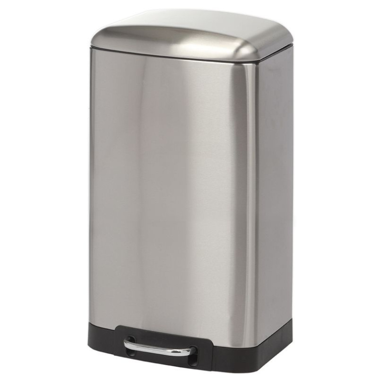 Duett Pedaalemmer 20L – Stijlvol, Hygiënisch & Gemakkelijk in Gebruik – Soft-Close Metaal – Chroom