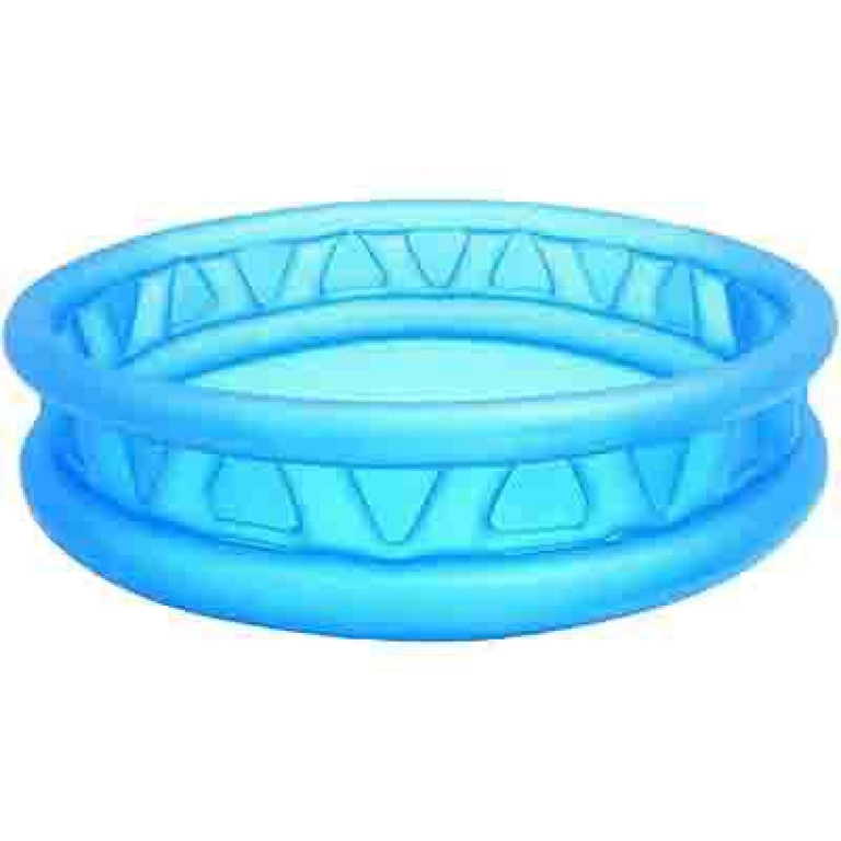 Intex Soft Pool 188x46 cm – Luxe Opblaasbaar Kinderzwembad met Comfort-Rand, 3 Stevige Luchtkamers & Slim Uitloopventiel | Ultiem Zomers Waterplezier in Eigen Tuin