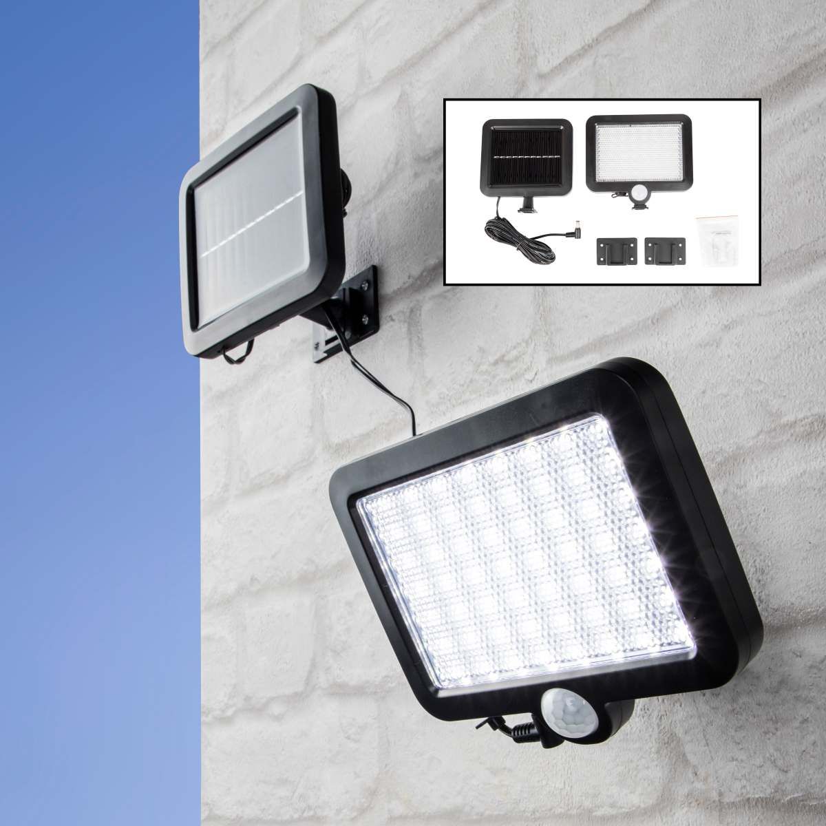 Solar Buitenlamp met Bewegingssensor – Krachtige LED Verlichting op Zonne-energie Solar Buitenlamp met Bewegingssensor – Krachtige LED Verlichting op Zonne-energie