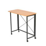 Ceruzo Wandtafel – Inklapbaar & Verrijdbaar – 80x40x75 cm – Stijlvol Zwart – Praktisch & Slim