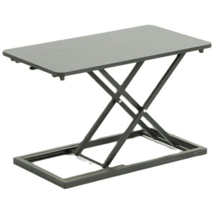 Ceruzo Bureauverhoger – Slim & Flexibel – Hoogte Verstelbaar 6–40 cm – Stijlvol Zwart MDF & Metaal