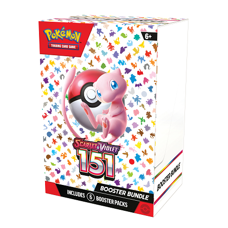 Pokémon 151 Booster Bundle – Exclusieve Scarlet & Violet Set | 6 Boosters vol Nostalgie & Zeldzame Kaarten! Pokémon 151 Booster Bundle – Exclusieve Scarlet & Violet Set | 6 Boosters vol Nostalgie & Zeldzame Kaarten!