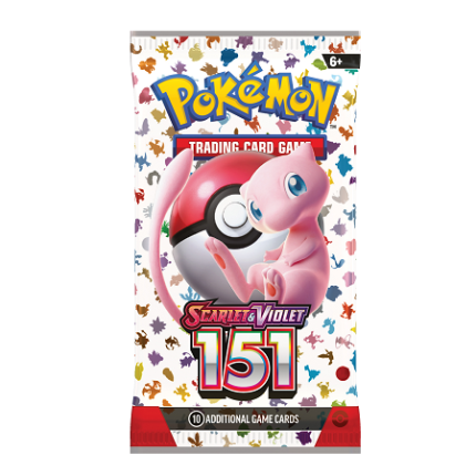 Pokémon 151 Booster Bundle – Exclusieve Scarlet & Violet Set | 6 Boosters vol Nostalgie & Zeldzame Kaarten!