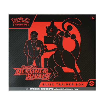 Pokémon TCG Destined Rivals Elite Trainer Box – Premium Starterset, SV10 Boosters & Collector’s Edition