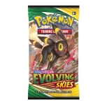 Pokémon TCG Evolving Skies Booster Pack – Eeveelutions, Dragon Legends & Umbreon Chasecard | Sword & Shield Serie