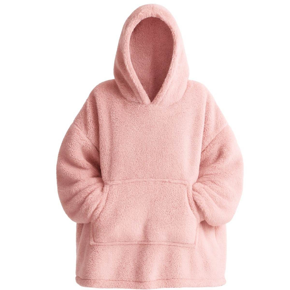 Hoodie Voor Vrouwen – Roze Teddy Polyester | Comfortabel & Stijlvol Hoodie Voor Vrouwen – Roze Teddy Polyester | Comfortabel & Stijlvol