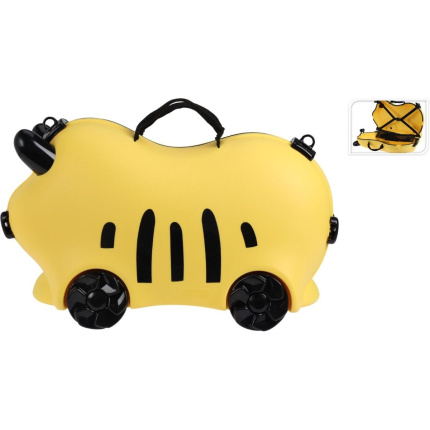 Kinder Zitkoffer – Geel – Sterk, Licht & Leuk voor Onderweg