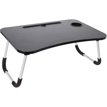 Ceruzo Opklapbare Laptoptafel - Bedtafel - 60X40 Cm - Zwart
