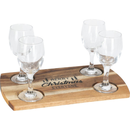 Whiskey Serveerset - Kerst