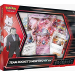 Pokémon TCG Team Rocket’s Mewtwo EX Box – Premium Collector’s Set | Exclusive Foil Cards, Oversized Promo & 4 Boosters