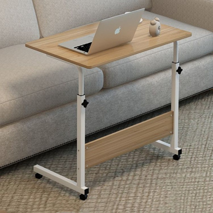 Ceruzo Laptoptafel - Verrijdbare Bedtafel - Verstelbaar In Hoogte