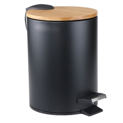 Ceruzo Prullenbakje – 3 Liter – Mat Zwart – Soft Close