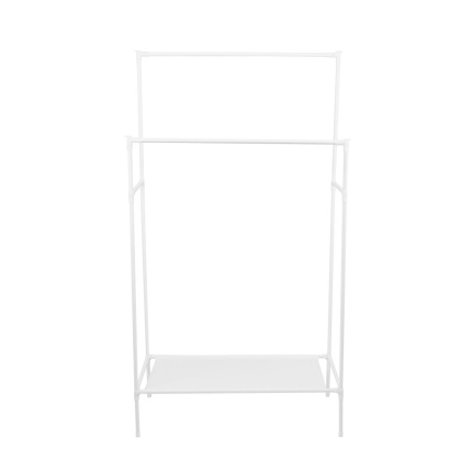 Ceruzo Kledingrek – 80x43x147 cm – Wit | Praktisch & Ruimtebesparend