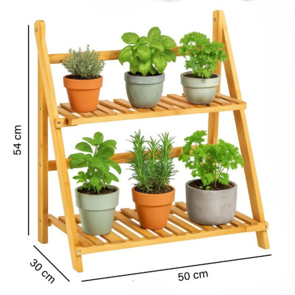 Ceruzo Plantenrek - Bamboe - 50X28X54