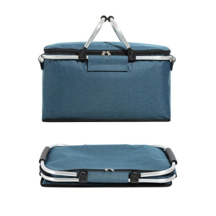 Ceruzo Koelmand Blauw - Picknickmand