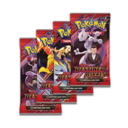 Pokémon TCG Destined Rivals Booster Bundle – 6 Boosters, Nieuwe Scarlet & Violet Set & Ultra Rare Kaarten