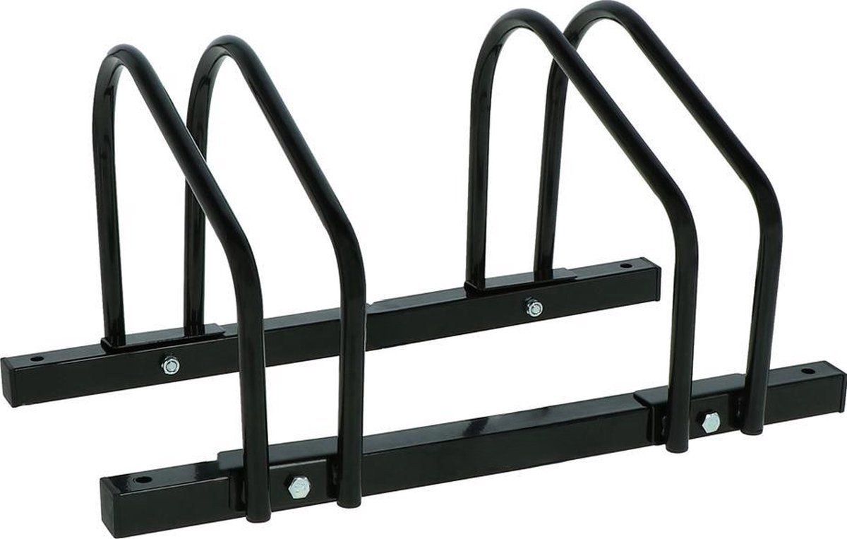 Ceruzo Fietsenrek – Voor 2 Fietsen – Zwart – Extra Brede Beugels | Muur- en Grondmontage Ceruzo Fietsenrek – Voor 2 Fietsen – Zwart – Extra Brede Beugels | Muur- en Grondmontage