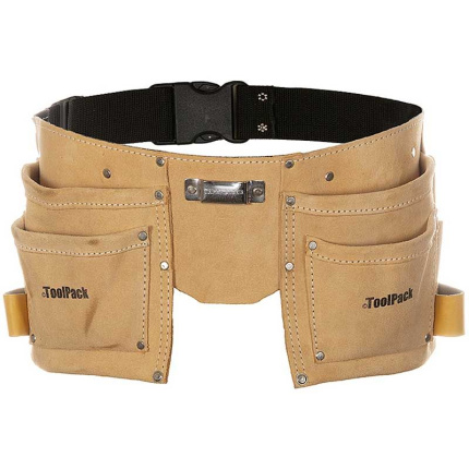 Toolpack Gereedschapshouder – 2 Holsters | Verstelbaar & Duurzaam Kunstleer